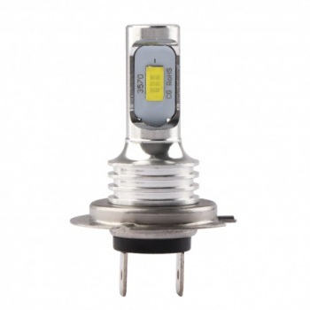LED Auto Techstar and reg H7 40w 4000 Lumeni 6500K AUTO 12 Volti Slim 