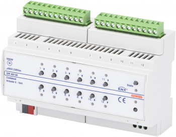 Actuator combinat Gewiss 6/12 canale KNX 8AX 
