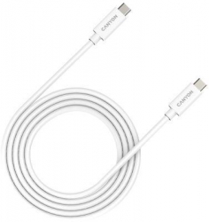 Cablu de date Canyon UC-42 USB Type-C Thunderbolt 2m 20Gbps 240W Alb 