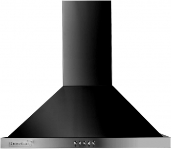 Hota incorporabila decorativa Hausberg HB-1260NG Putere de absorbtie 400 m3/h 1 motor 60 cm Negru 