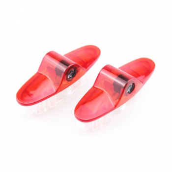 Set 2 Bucati Emblema Logo LED Portiera dedicata Marca Auto RENAULT 