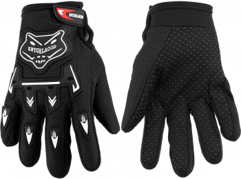 Manusi pentru Motocross ATV Ciclism Enduro din material impermeabil si respirabil cu protectie Monturi marime M Negru JMB-BBL7218 