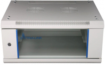 Dulap montat pe perete Extralink 4U 600X600 gri 