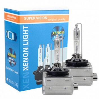 Becuri Xenon Techstar® SuperVision D1S 6000K 35w +50
