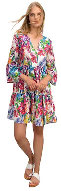 Rochie de dama Vamp 16492 M viscoza multicolor 