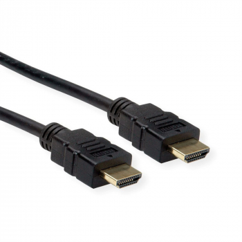 Cablu HDMI High Speed cu Ethernet 4K@30Hz TPE T-T 7.5m Negru Roline 11.04.5935 