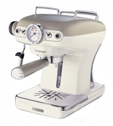 Espressor manual Ariete 1389 Vintage Beige Sistem cappuccino 15 Bar 