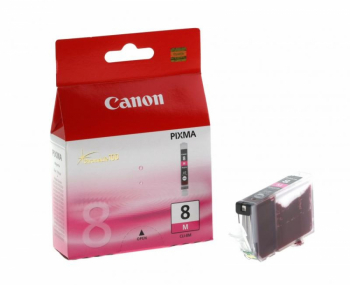Cartus cerneala Canon CLI-8M magenta capacitate 13ml pentru Canon Pixma IP4200 Pixma IP4300 Pixma IP4500 Pixma IP5200 Pixma IP5300 Pixma 