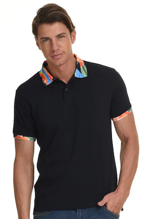 Tricou de barbati Splendid 45206009 M bumbac albastru 