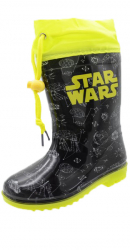 Cizme din cauciuc pentru baieti Setino Star Wars CBSS-02-25 26 Negru 