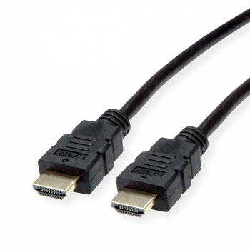 Cablu HDMI High Speed cu Ethernet 4K@30Hz TPE T-T 3m Negru Roline 11.04.5933 