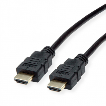 Cablu HDMI High Speed cu Ethernet 4K@30Hz TPE T-T 5m Negru Roline 11.04.5934 