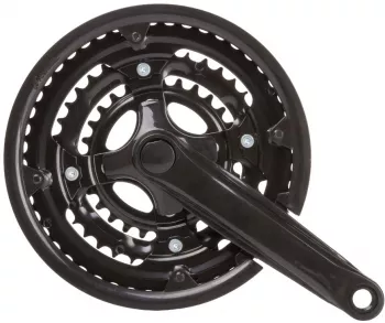 Angrenaj Pedalier M-WAVE 28-38-48T 3 x 8 v Negru 