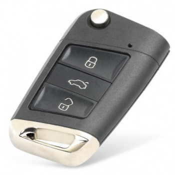 Carcasa Cheie Auto Techstar® Skoda Octavia Fabia VW 3 Butoane 