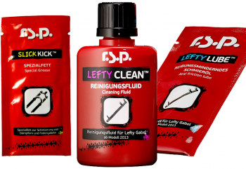 Kit Service Lefty Ocho R.S.P. 50 ml Lefty Clean+10ml Lefty Lube+8g Slick Kick 