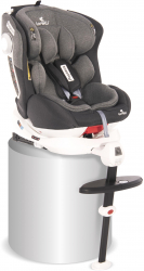 Scaun auto Pegasus Isofix rotativ 360 grade Dark and Light Grey 