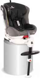 Scaun auto Pegasus Isofix rotativ 360 grade Light and Dark Grey 