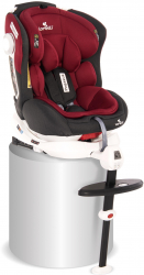 Scaun auto Pegasus Isofix rotativ 360 grade Red and Black 