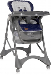 Scaun de masa Appetito reglabil Dark Blue 
