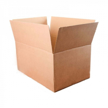 Set 25 Cutii din Carton Natur Ondulat in 3 Straturi Dimensiune 220x175x155 mm Clasica Tip CO3 pentru Ambalare si Depozitare - DCFOCCN22175