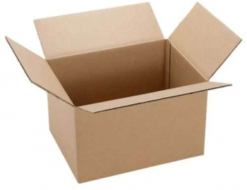 Set 25 Cutii din Carton Natur Ondulat in 3 Straturi Dimensiune 390x190x200 mm Clasica Tip CO3 pentru Ambalare si Depozitare - DCFOCCN39192 