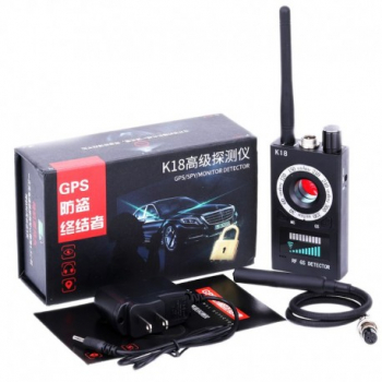 Detector Aparate Spionaj Techstar® K18 Profesional Detecteaza Camere Dispozitive GSM Microfoane Localiza 