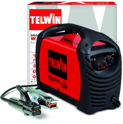 Invertor sudura Telwin tip FORCE125 ACD cu kit sudura MMA curent maxim 80 A 