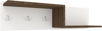 Cuieras haaus Grid Stejar Bronz/Alb 100 x 20 x 24 cm 
