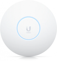 Access Point Ubiquiti U6-ENTERPRISE, Dual Band WiFi 6, WPA-PSK, WPA-Enterprise, 2.5GbE RJ45, PoE+, Alb 