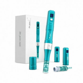 Aparat Pentru Tratament Facial DermaPen Techstar® Dr Pen Ultima A6S Professional Plus 2 Capete de Rezerva A 