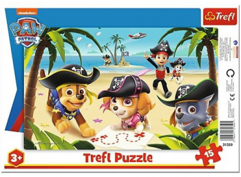 Puzzle Maxi Patrula Catelusilor Pirate Pups Trefl 15 piese 