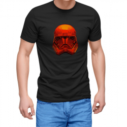 Tricou personalizat barbat Cyber Stormtrooper Negru Bumbac Marime L 