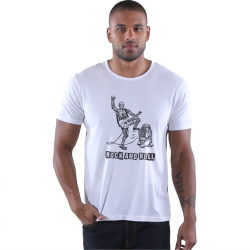 Tricou personalizat barbat STAR WARS BAND ROCK AND ROLL Alb Bumbac Marime M 