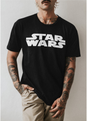 Tricou personalizat barbat STAR WARS Negru Marime L 