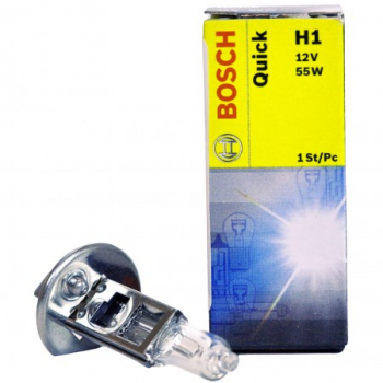 Bec auto cu halogen pentru far Bosch H1 12V 55W 1 Bec