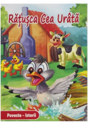 Carte poveste A6 pentru copii Ratusca cea urata 22 pagini Bibilel Kids Multicolor JMB-BBL7308 