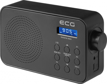 Radio FM ECG R 105 1.2 W alarma memorie 30 de posturi