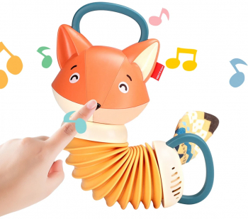 Jucarie interactiva acordeon vulpe 