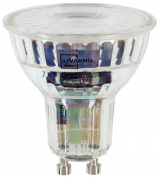 Bec LED lumina calda 2700k GU10 350 Lumen Alb MAX-BBL8009