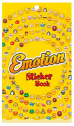Carte cu stickere cu Emoticon Multicolor JMB-BBL7650 