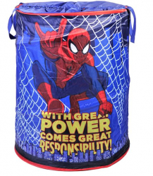 Cos pliabil depozitare jucarii model Spider-Man 57 x 46 cm Multicolor JMB-BBL7515 