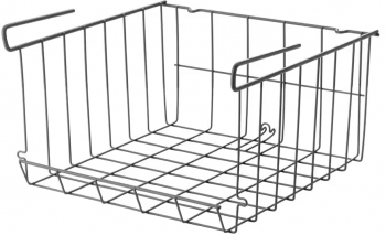 Cos suspendat pentru organizare si depozitare 31x30x18 cm Gri-Maro IKA-BBL7784 