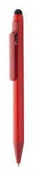 Creion Stylus Pen pentru tableta telefon sau laptop cu touch screen cu varf de pix Rosu ELV-BBL7473 