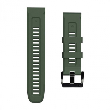 Curea din silicon compatibila cu Garmin Fenix 5/6/6 PRO/7 Verde Army MON-BBL7498 