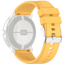 Curea din silicon pentru Samsung Galaxy Watch 46 mm Galaxy Watch 3 Gear S3 Huawei Watch GT GT 2 GT 2e GT 2 Pro GT 3 46 mm Galben KOF-BBL7836 