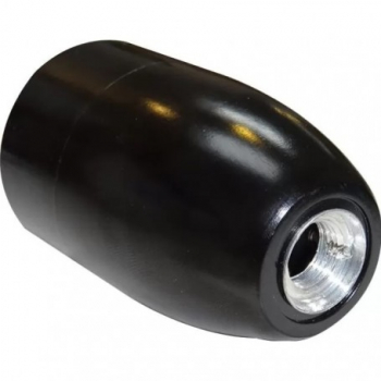 Dulie pentru bec soclu E27 din bachelita cu miez de ceramica Negru AXT-BBL7615 