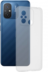 Husa de protectie pentru Xiaomi Redmi 12C protectie spate Silicon Transparent KOFF-BBL7821 