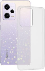 Husa de protectie pentru Xiaomi Redmi Note 12 Pro protectie spate Silicon Transparent KOFF-BBL7822 