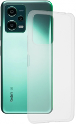 Husa de protectie pentru Xiaomi Redmi Note 12 protectie spate Silicon Transparent KOFF-BBL7823 
