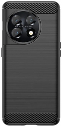 Husa pentru OnePlus 11 Bibilel Carbon Design Negru KOF-BBL7831 